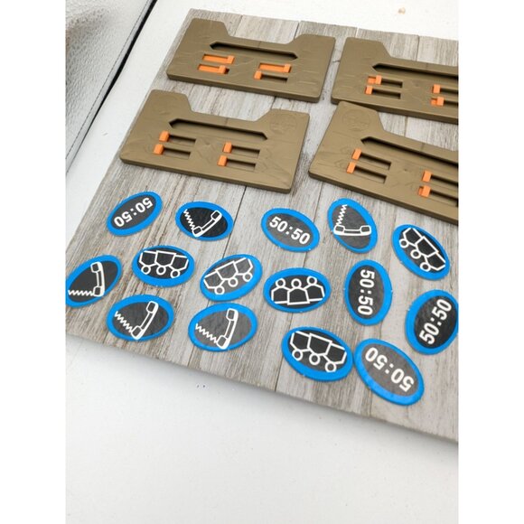 Who Wants To Be A Millionaire Replacement  Consoles Lifeline Answer Tokens And C - Picture 2 of 9